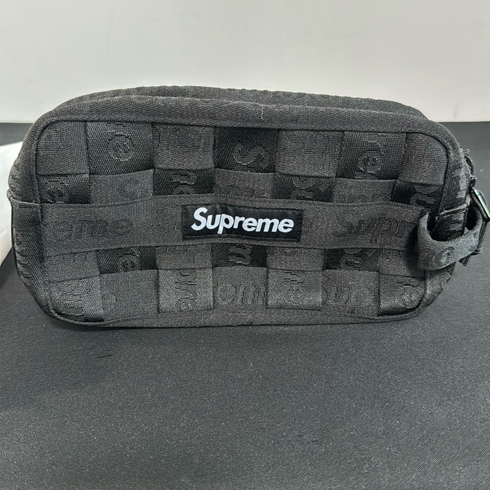 New Supreme black tote bag.